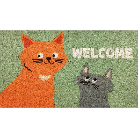 Χαλάκι εισόδου "WELCOME - ΓΑΤΕΣ"
