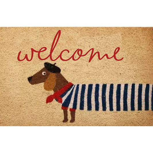 Χαλάκι εισόδου WELCOME - ΣΚΥΛΟΣ